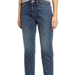 Current Elliott The Vintage Cropped Slim Jeans 25